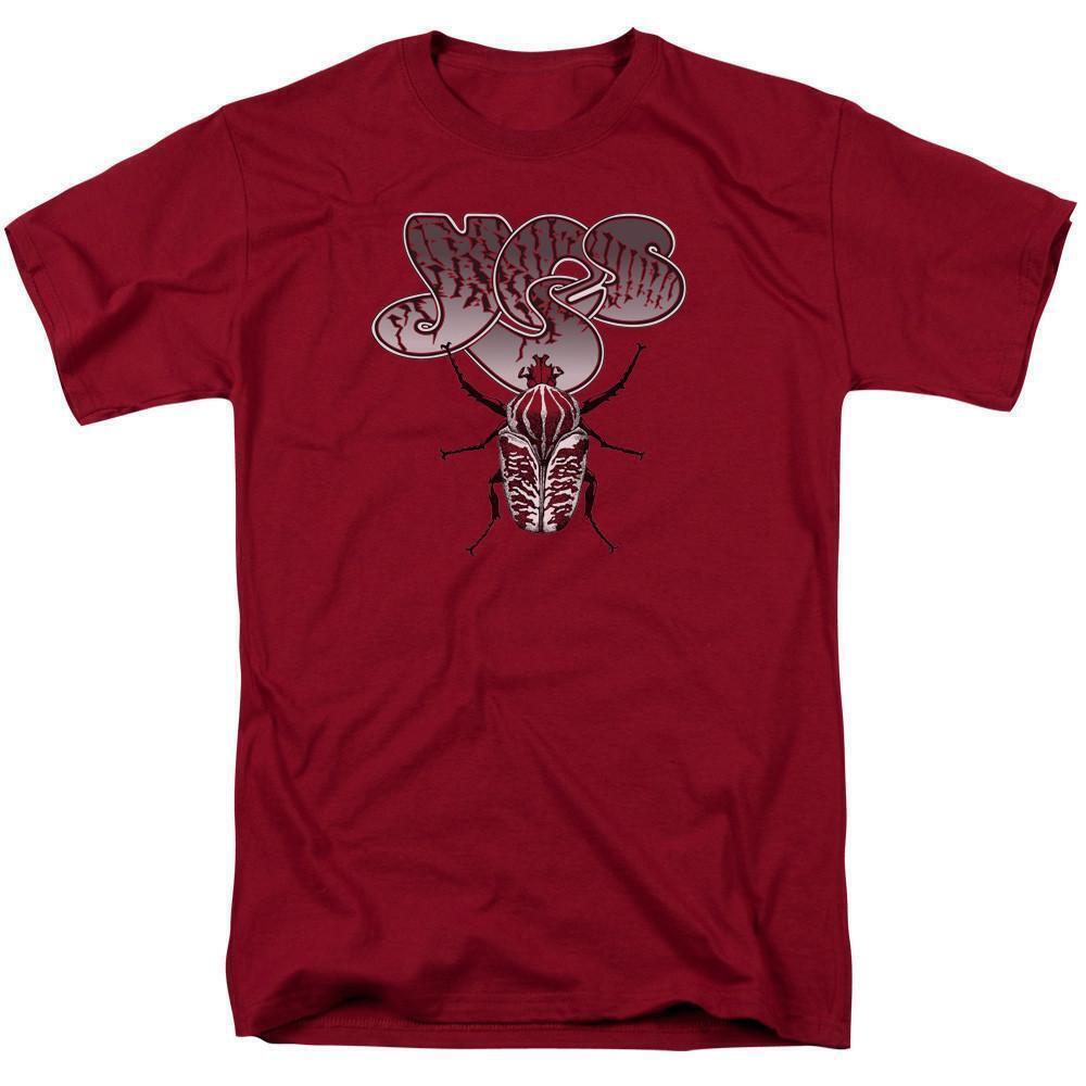 Yes Beetle Ss Adult 181 T Shirt Cardinal